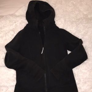 LULU LEMON BLACK ZIP UP